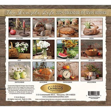 The Simple Life 2024 Calendar - The Fox Decor